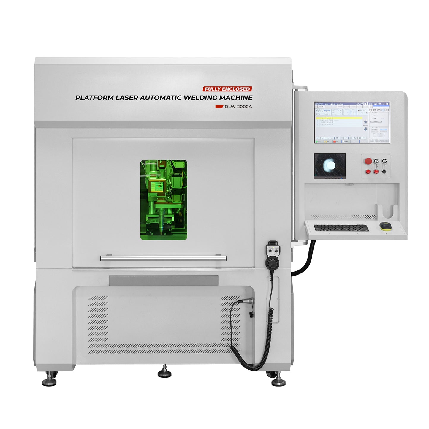 ZAC Platform Laser Welder 1000W 1500W 2000W 3000W Laser Welding Machine Fully Enclosed Multi-axis Linkage Automatic Fiber Welder