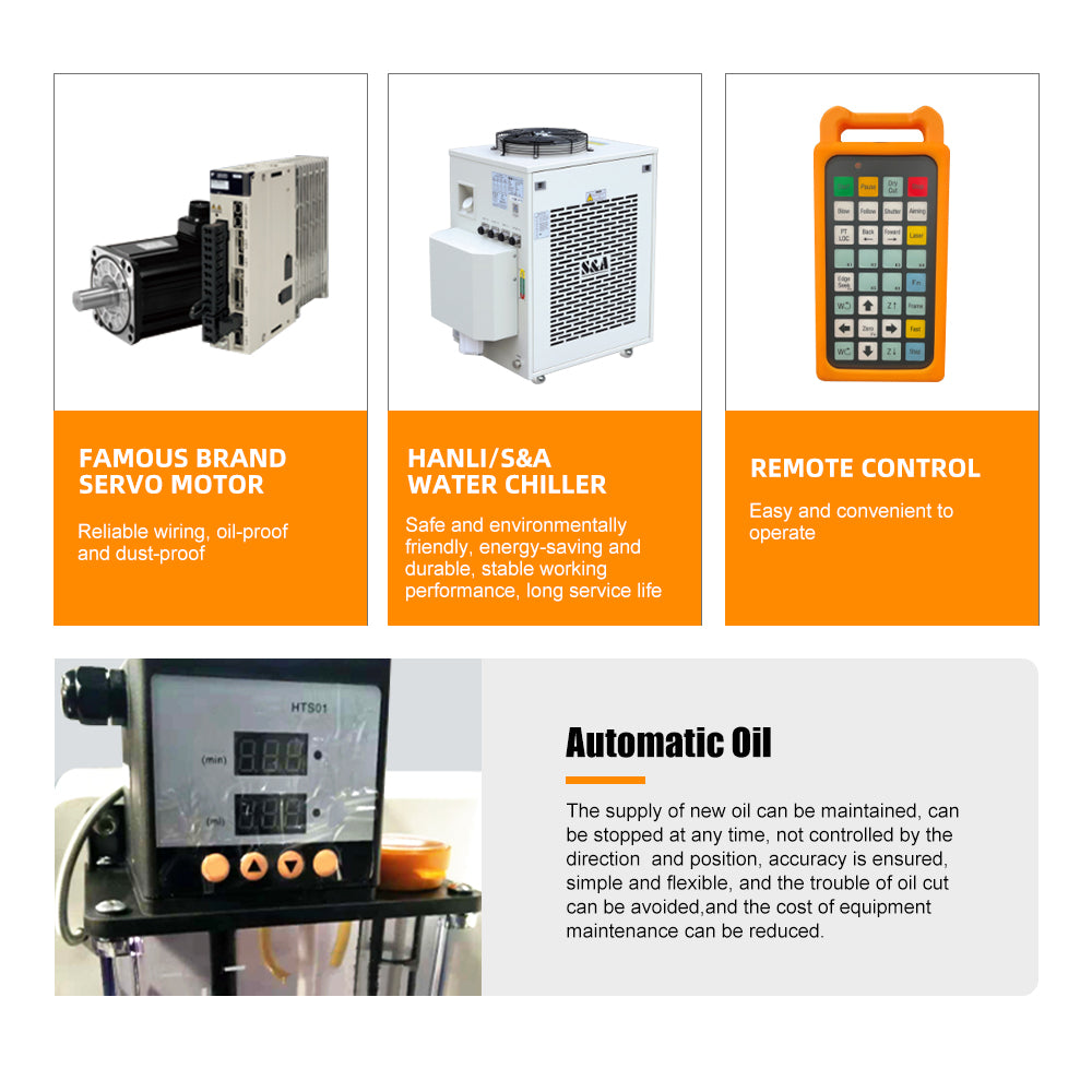 ZAC 3030 High Precision Metal Laser Cutter Machine 1000W/1500W Fiber Laser Cutting Machine with Full Enclosed Cover