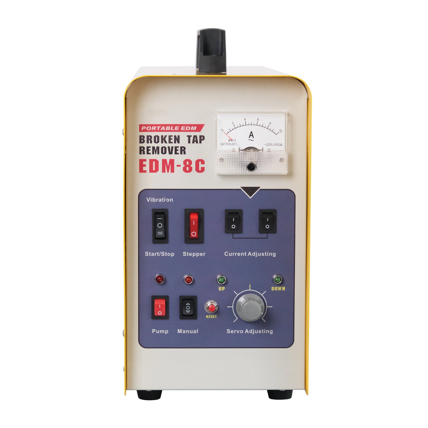 ZAC 800 W tragbarer EDM-Gewindebohrerbrenner EDM-8C, Entferner für defekte Gewindebohrer, Werkzeug zum Entfernen von Gewindebohrern für M2-M20-Gewindebohrer
