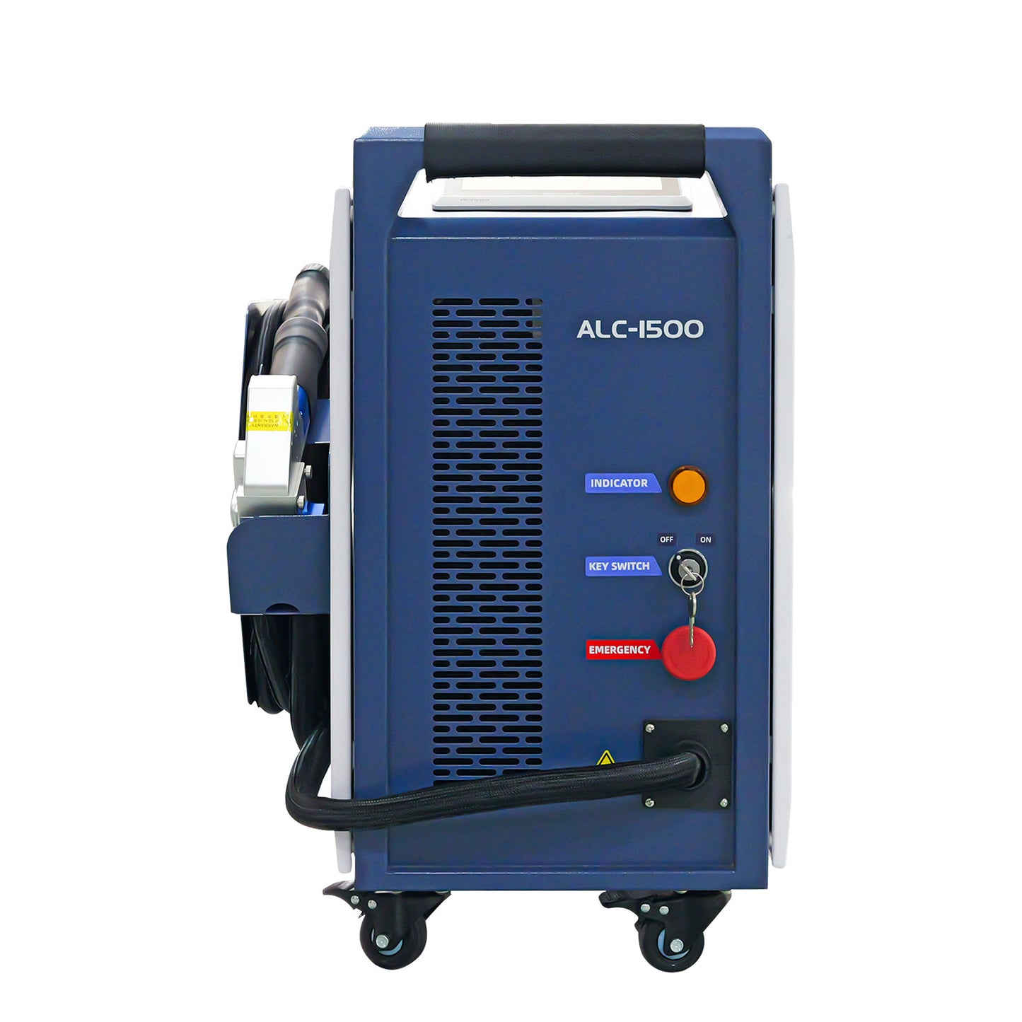 ZAC 1500W Continuous Laser Cleaning Machine 220V Laser Rust Removal with IOT Technolofy for Metal Rust Oil Paiting Coating