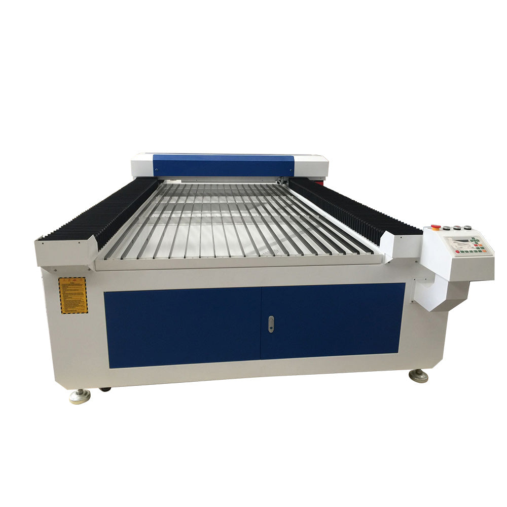 ZAC CO2-Laserschneidemaschine 300 W Laserschneider mit 1300 x 2500 mm Werkbank Lightburn S&A Wasserkühler