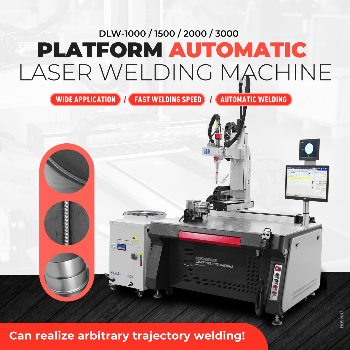 ZAC Laser 1500W 2000W 3000W Platform Laser Welding Machine Automatic Laser Welder