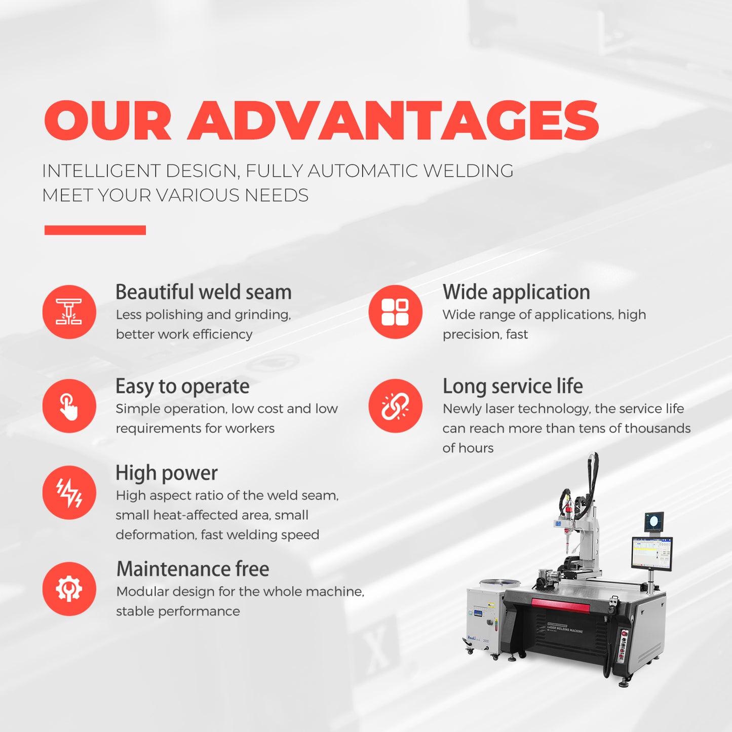 ZAC Laser 1500W 2000W 3000W Platform Laser Welding Machine Automatic Laser Welder