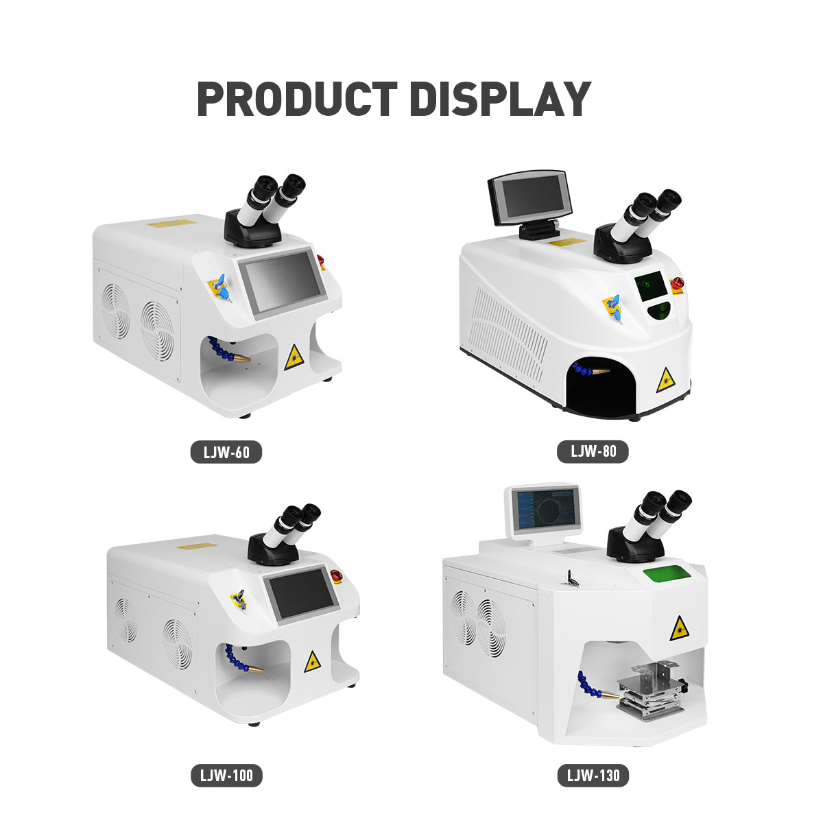 ZAC 60W 80W 100W 130W Jewelry Laser Welder 220V Laser Welding for Jewelry 40J 50J 60J Gold Silver Rings Pendants Soldering Machine