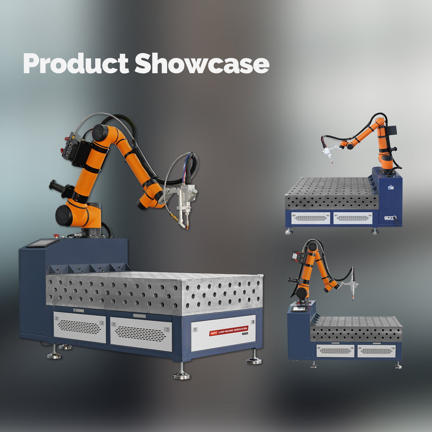 ZAC Laser Robotic Laser Welding Workstation 1500W 2000W 3000W Six-Axis Laser Welder with Robotic Arm