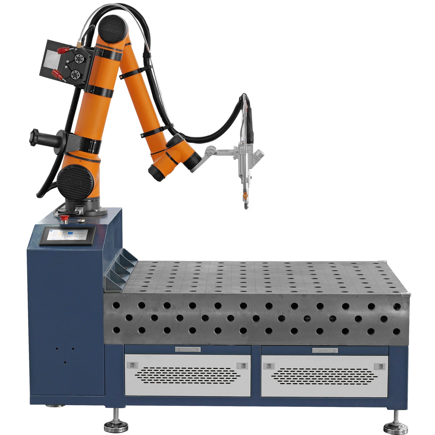 ZAC Laser Robotic Laser Welding Workstation 1500W 2000W 3000W Six-Axis Laser Welder with Robotic Arm