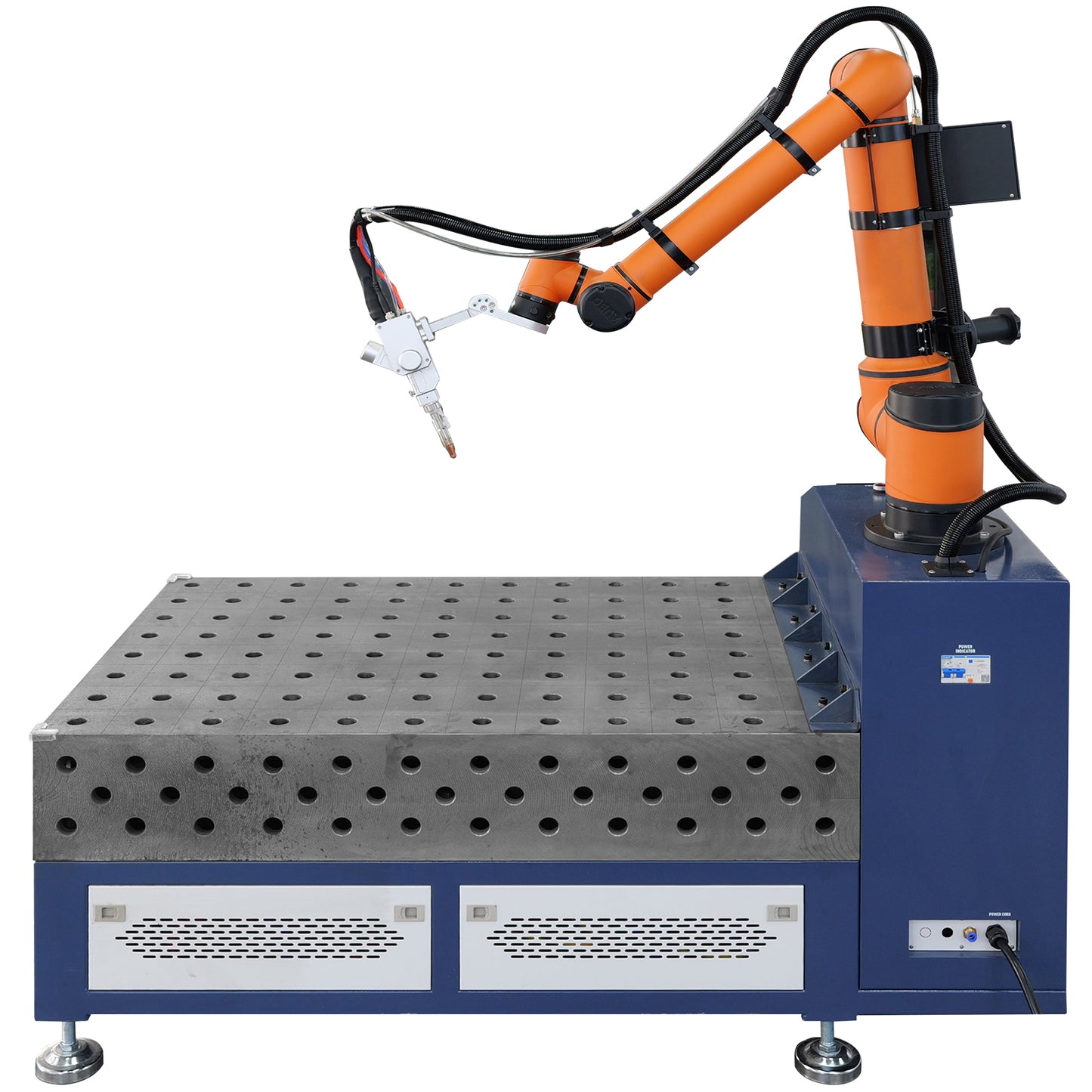 ZAC Laser Robotic Laser Welding Workstation 1500W 2000W 3000W Six-Axis Laser Welder with Robotic Arm