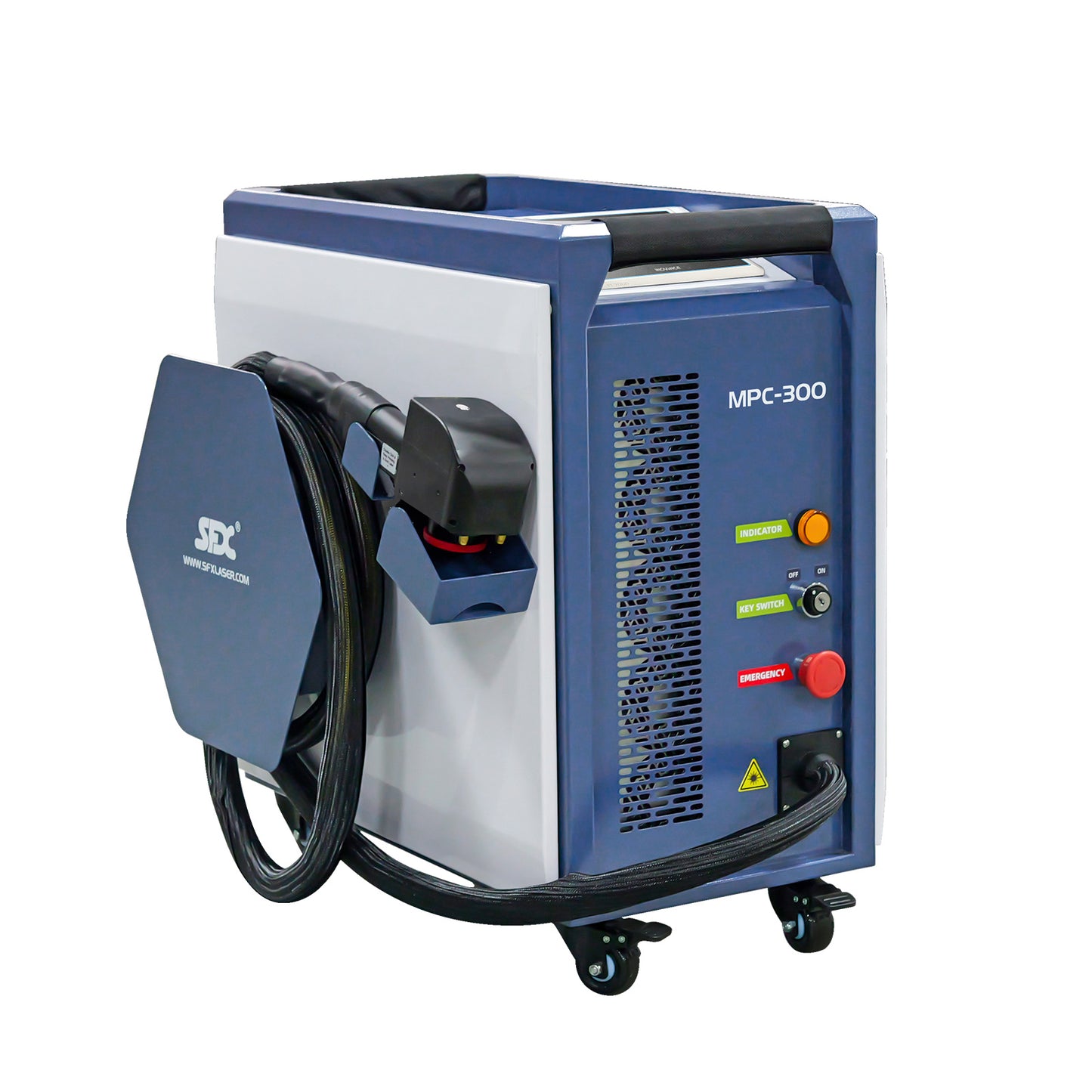 ZAC 200W 300W Laser Cleaning Machine for Mould Pulsed Laser Rust Removal 110-220V Air-cooled Laser Cleaner with IoT for Metal Rust Mould Cleaning