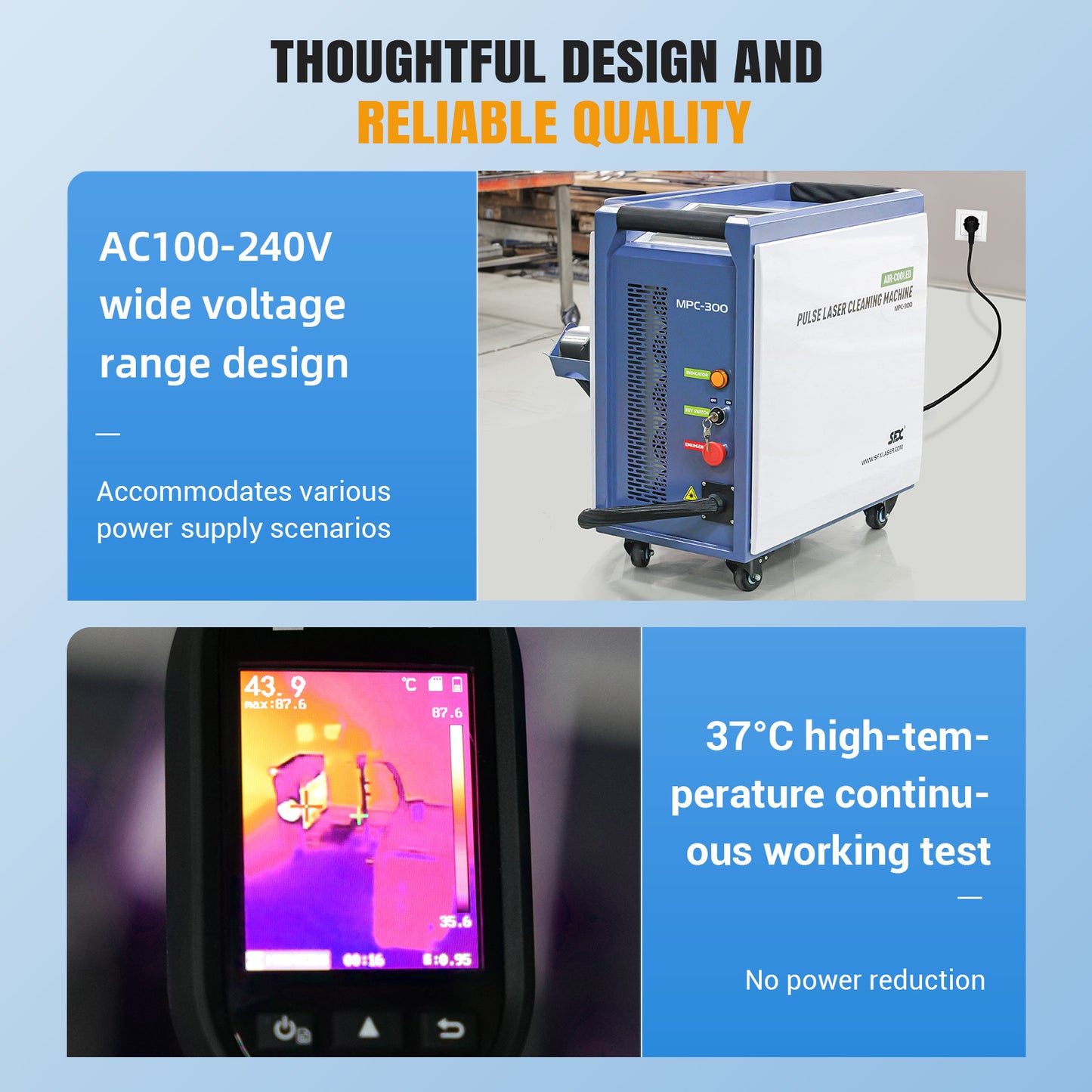 ZAC 200W 300W Laser Cleaning Machine for Mould Pulsed Laser Rust Removal 110-220V Air-cooled Laser Cleaner with IoT for Metal Rust Mould Cleaning
