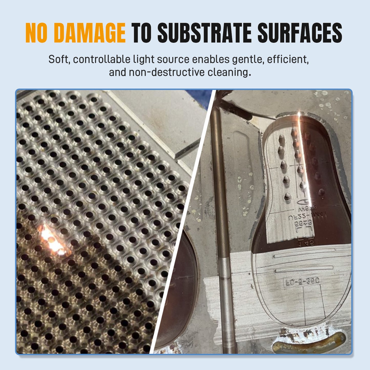 ZAC 200W 300W Laser Cleaning Machine for Mould Pulsed Laser Rust Removal 110-220V Air-cooled Laser Cleaner with IoT for Metal Rust Mould Cleaning