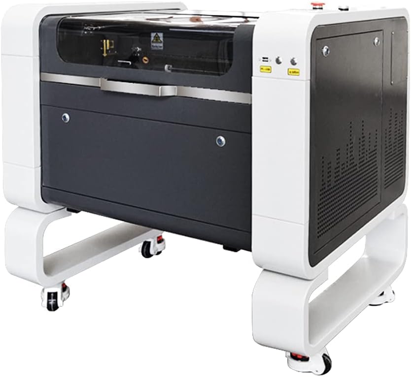 ZAC RECI CO2-Laserschneider 50 W/60 W/80 W/100 W Laserschneidmaschine mit 400 x 600 mm Werkbank Lightburn