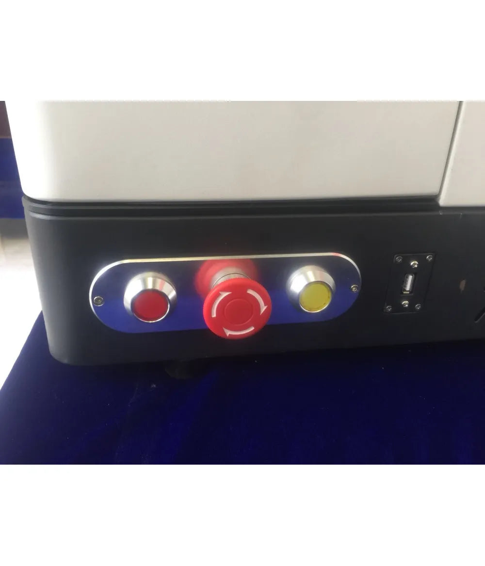 ZAC Enclosure 60W/80W/100W/120W YDFLP-M7-M-R JPT MOPA M7 Fiber Laser Engraver Laser Marking Machine EZCAD2.0