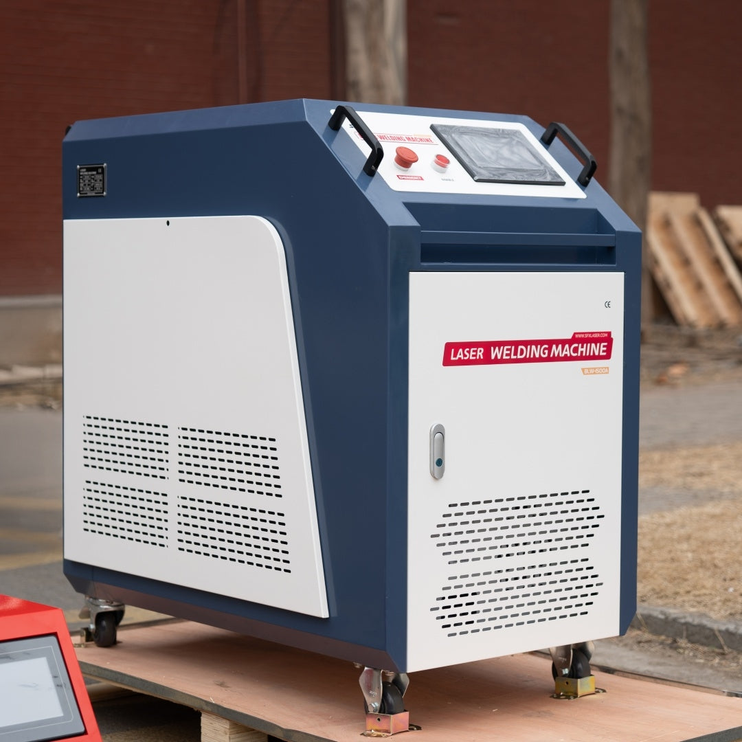 USA—ZAC 1500W MAX 2 in 1 Handheld Portable Fiber Laser Welder Laser Welding Machine with Auto Wire Feeder (90% New)