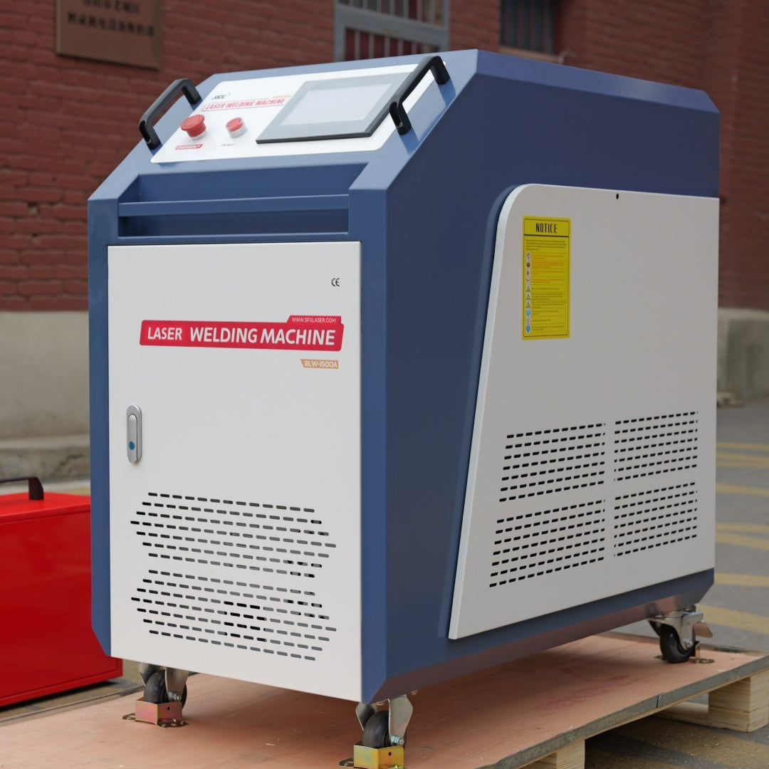 USA—ZAC 1500W MAX 2 in 1 Handheld Portable Fiber Laser Welder Laser Welding Machine with Auto Wire Feeder (90% New)