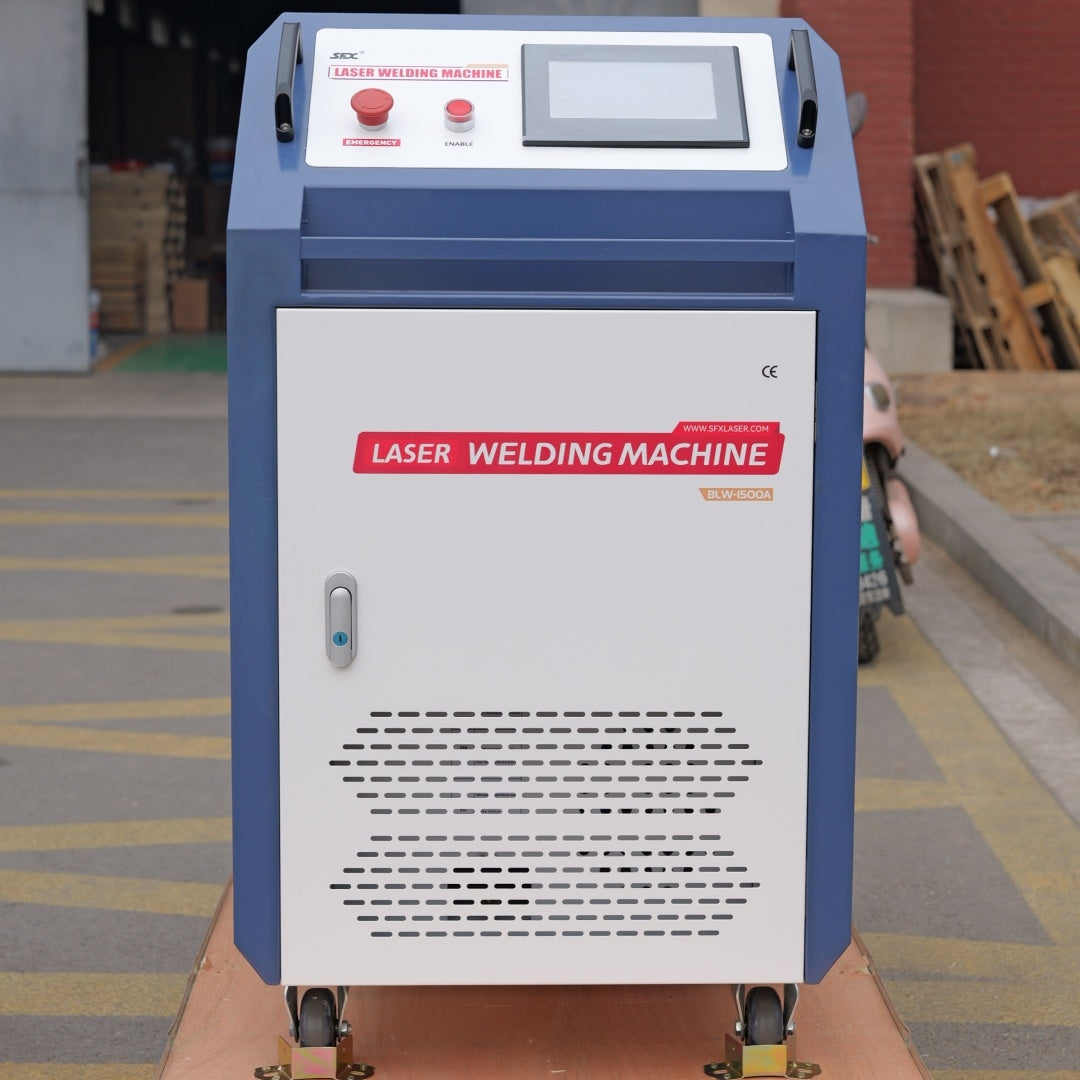 USA—ZAC 1500W MAX 2 in 1 Handheld Portable Fiber Laser Welder Laser Welding Machine with Auto Wire Feeder (90% New)
