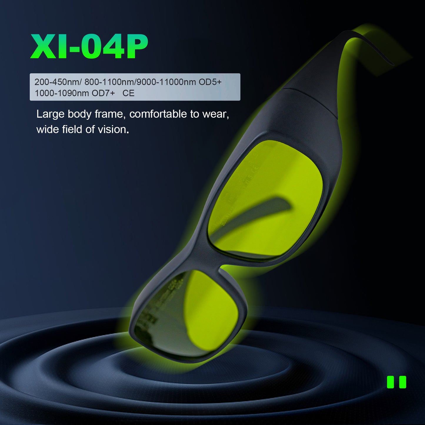Lunettes de protection Laser ZAC OD 7 + lunettes de sécurité Laser pour l'élimination de la rouille au Laser Machine de soudage Laser graveur Laser