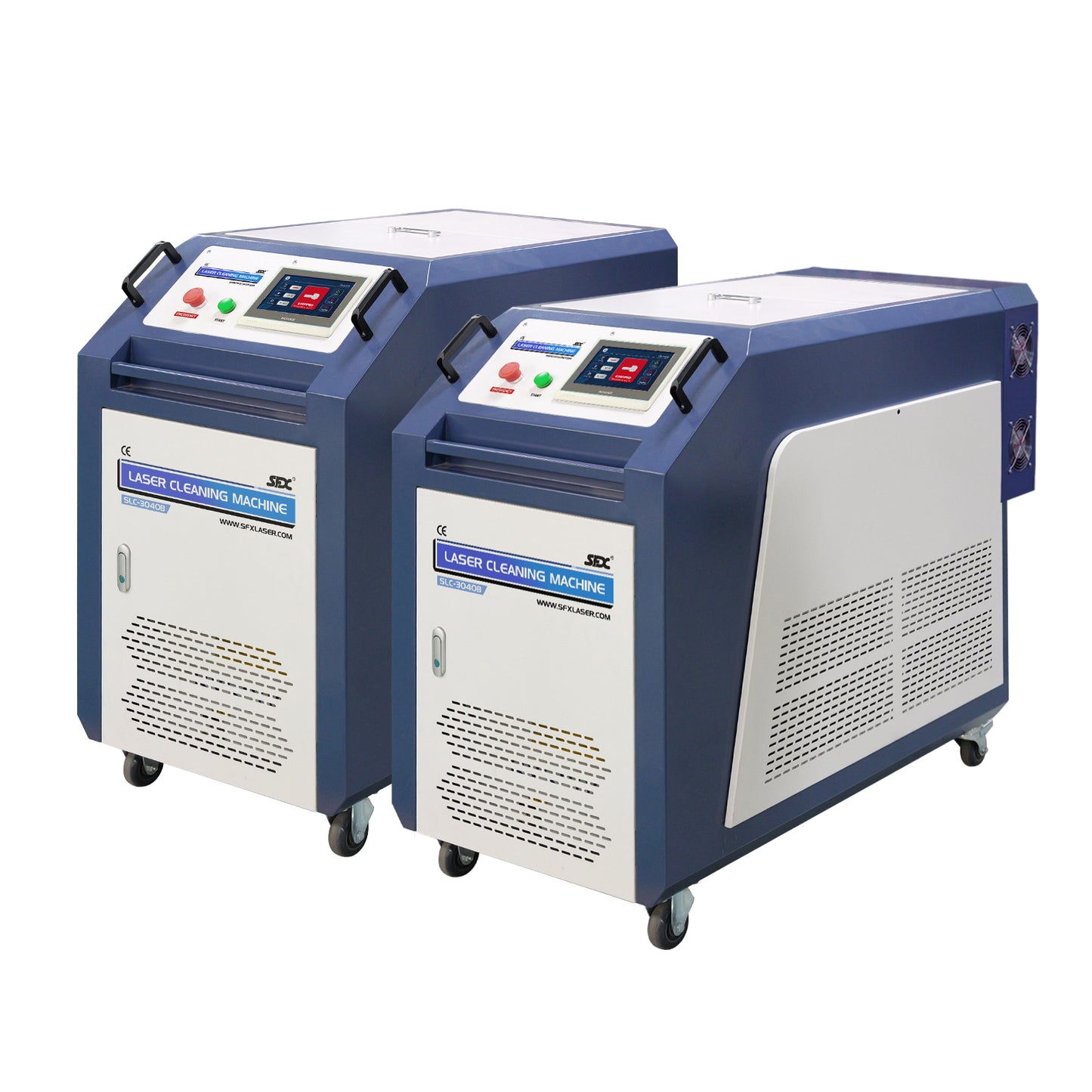 ZAC 2000W 3000W Laser Cleaning Machine 250mm-400mm Wide Scan Width Laser Cleaner for Metal Rust Coating Painting (Double Wobble)