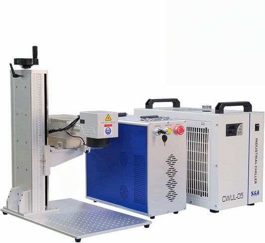 ZAC UV Laser Marking Machine 3W/5W/10W/15W UV Laser Engraver Marker for Glass Plastic Ceramic Metal