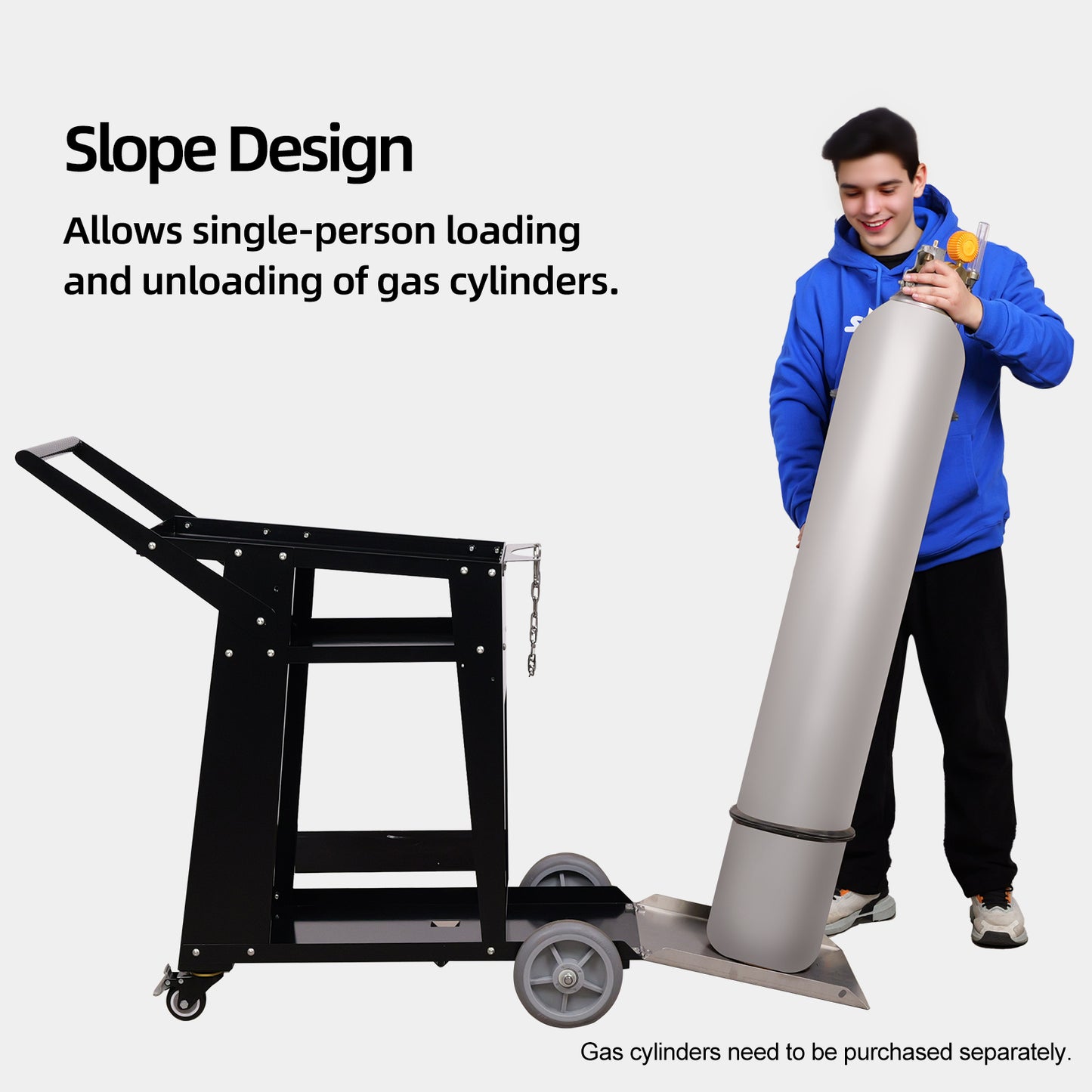 ZAC Portable Laser Welding Cart for ALW Series Laser Welding Machine Laser Welder