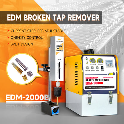 ZAC 2000W Portable EDM Tap Burner EDM-2000B Broken Tap Remover Tap Removal Tool for M2-M30 Taps