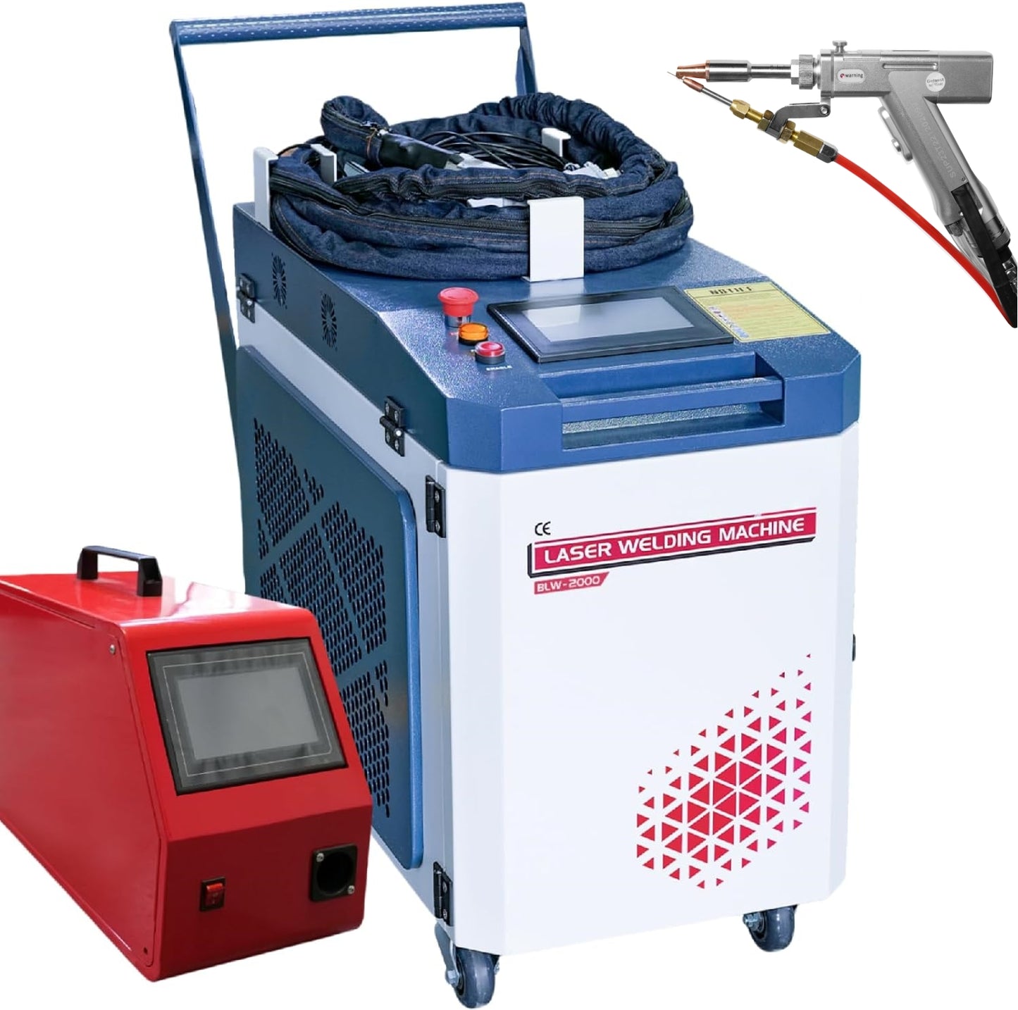 ZAC MAX 2 in 1 Handheld Portable Fiber Laser Welder 1500W/2000W/3000W Laser Welding Machine with Auto Wire Feeder