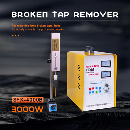 ZAC 3000W Portable EDM Tap Burner SFX-4000B Broken Tap Remover Tap Removal Tool for M2-M48 Taps