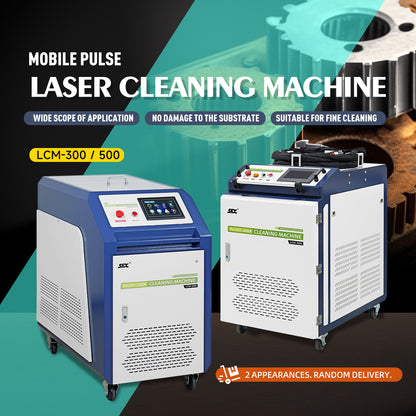 ZAC Pulsed Laser Cleaning Machine 300W 500W Handheld Laser Rust Removal for Metal Oil Paint Coating Mold