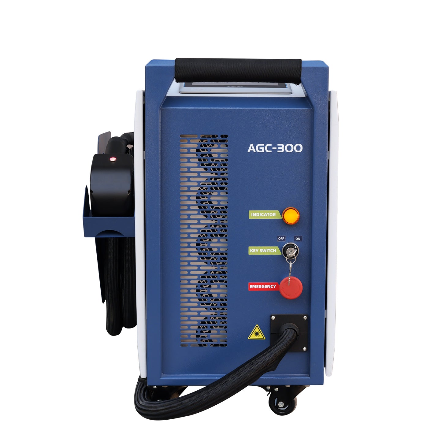 ZAC 300W 500W G-Series Laser Cleaning Machine 110-220V Air-cooled Pulsed Laser Rust Removal for Metal Rust Oil Graffiti Painting Coating