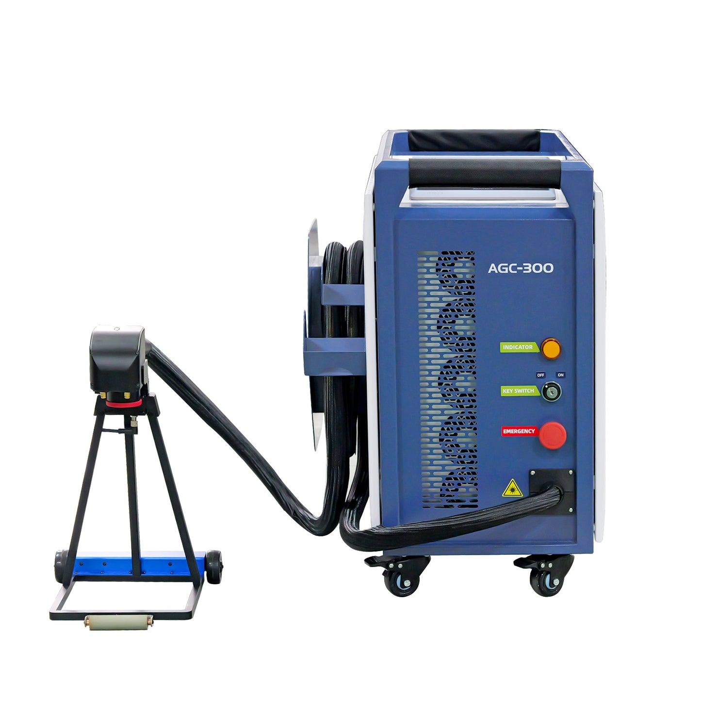 ZAC 300W 500W G-Series Laser Cleaning Machine 110-220V Air-cooled Pulsed Laser Rust Removal for Metal Rust Oil Graffiti Painting Coating