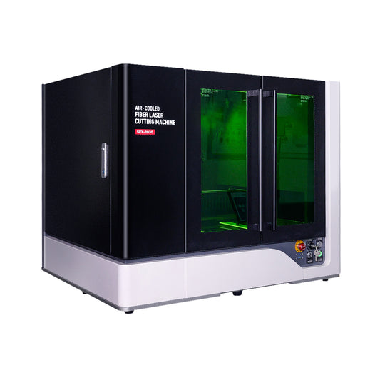ZAC 2030 Air-Cooled Precision Fiber Laser Cutting Machine 1200W 1500W 2000W 3000W Metal Laser Cutter for Stainless Steel Aluminum Copper