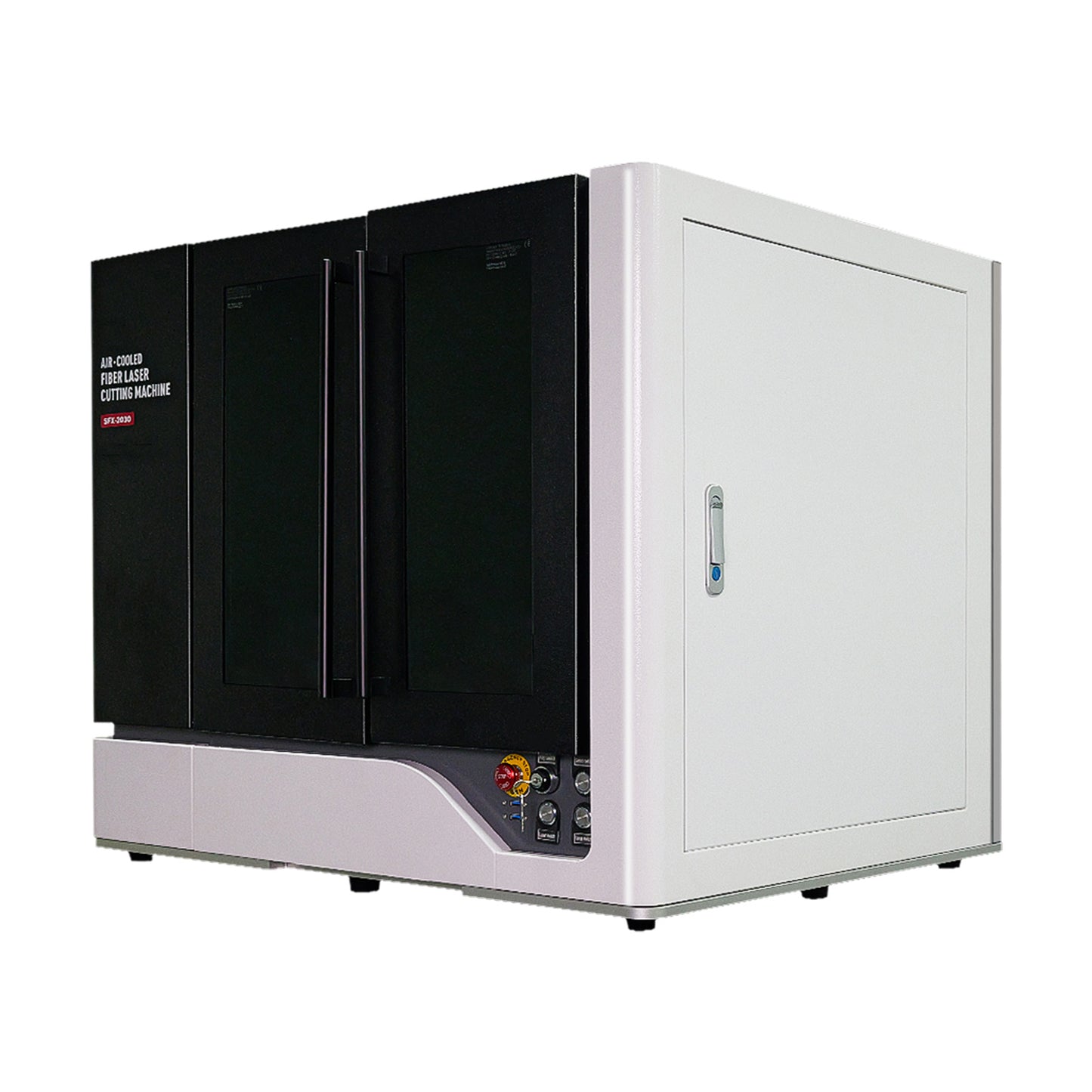 ZAC 2030 Air-Cooled Precision Fiber Laser Cutting Machine 1200W 1500W 2000W 3000W Metal Laser Cutter for Stainless Steel Aluminum Copper