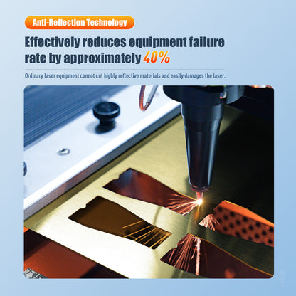 ZAC 2030 Air-Cooled Precision Fiber Laser Cutting Machine 1200W 1500W 2000W 3000W Metal Laser Cutter for Stainless Steel Aluminum Copper