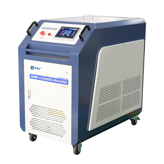 ZAC 3000W Laser Cleaning Machine 400mm Wide Scan Range with IoT Technology and Anti-Freeze Technology for Rust Painting Oil