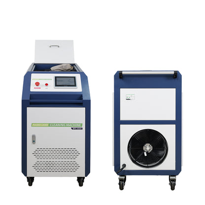 ZAC Pulsed Laser Cleaning Machine 500W 1000W 2000W Handheld Laser Rust Removal for Metal Oil Paint Coating Mold