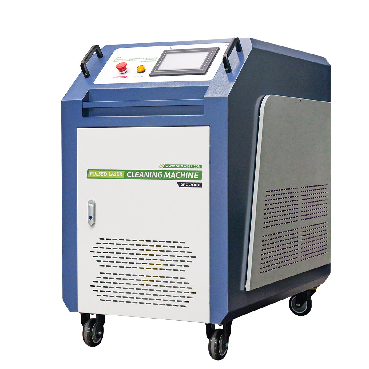 ZAC Pulsed Laser Cleaning Machine 500W 1000W 2000W Handheld Laser Rust Removal for Metal Oil Paint Coating Mold