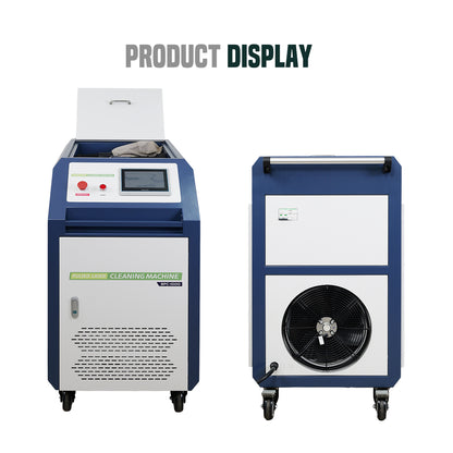 ZAC Pulsed Laser Cleaning Machine 500W 1000W 2000W Handheld Laser Rust Removal for Metal Oil Paint Coating Mold