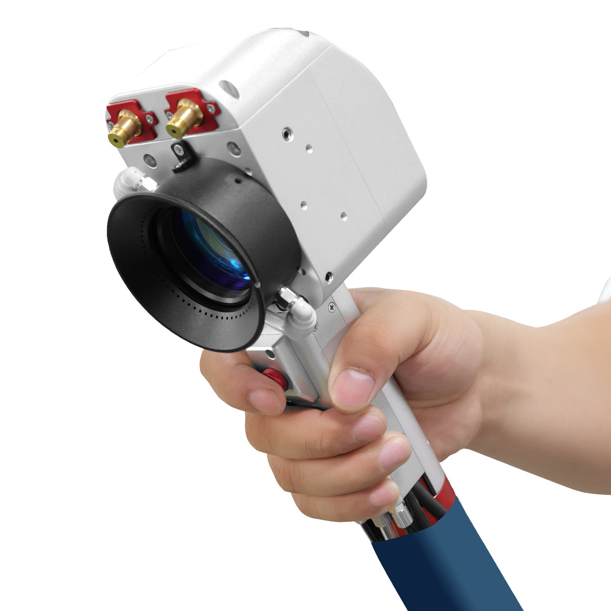 ZAC Pulsed Laser Cleaning Machine 500W 1000W 2000W Handheld Laser Rust Removal for Metal Oil Paint Coating Mold
