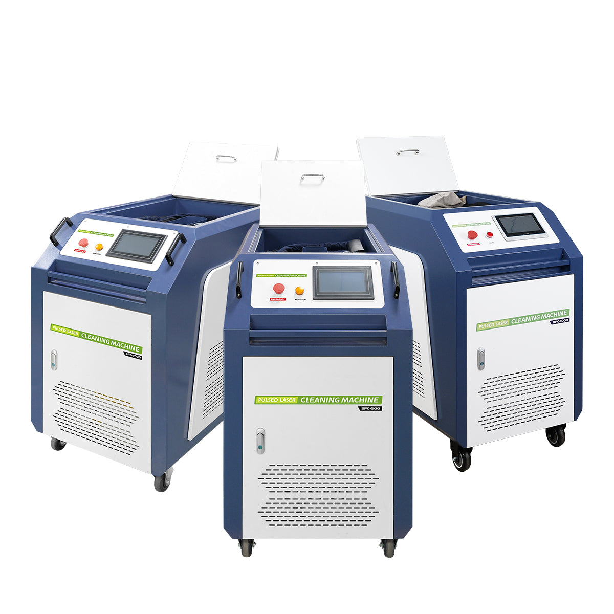 ZAC Pulsed Laser Cleaning Machine 500W 1000W 2000W Handheld Laser Rust Removal for Metal Oil Paint Coating Mold