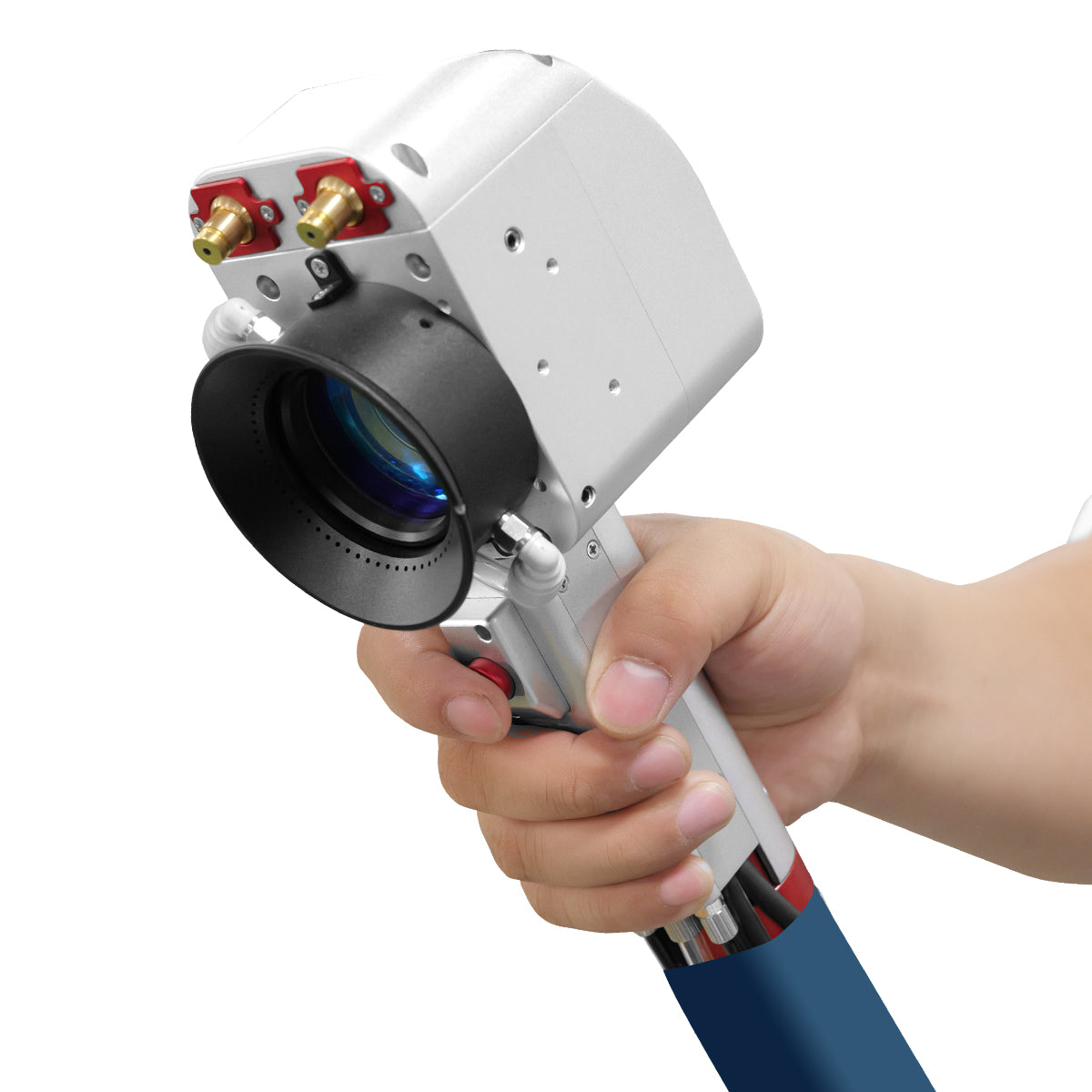 ZAC Pulsed Laser-Reinigungsmaschine 300 W 500 W 1000 W Handheld-Laser-Rostentfernung für Metallölfarbe-Beschichtungsform