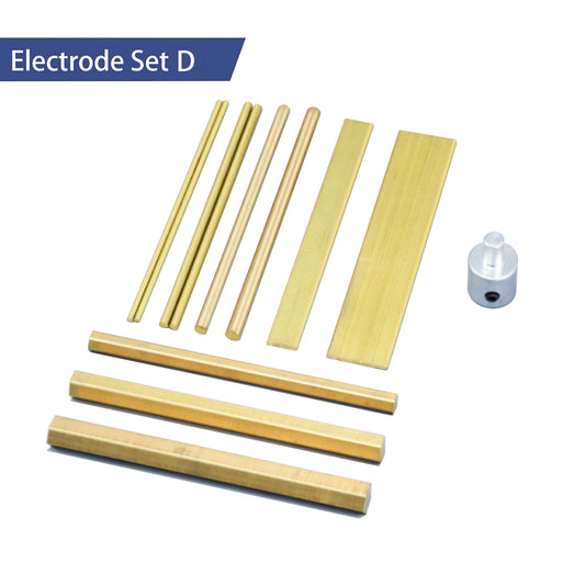ZAC Tap Burner Brass Rod Electrode Set D Suitable for SFX-4000B Portable EDM Broken Tap Remover