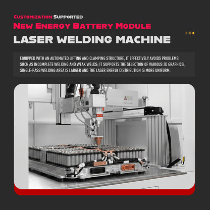 ZAC Custom Enclosed Platform Laser Welding Machine Tailored Automated Welding Solutions