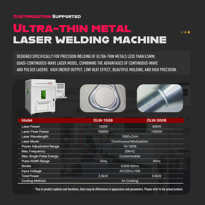 ZAC Custom Enclosed Platform Laser Welding Machine Tailored Automated Welding Solutions