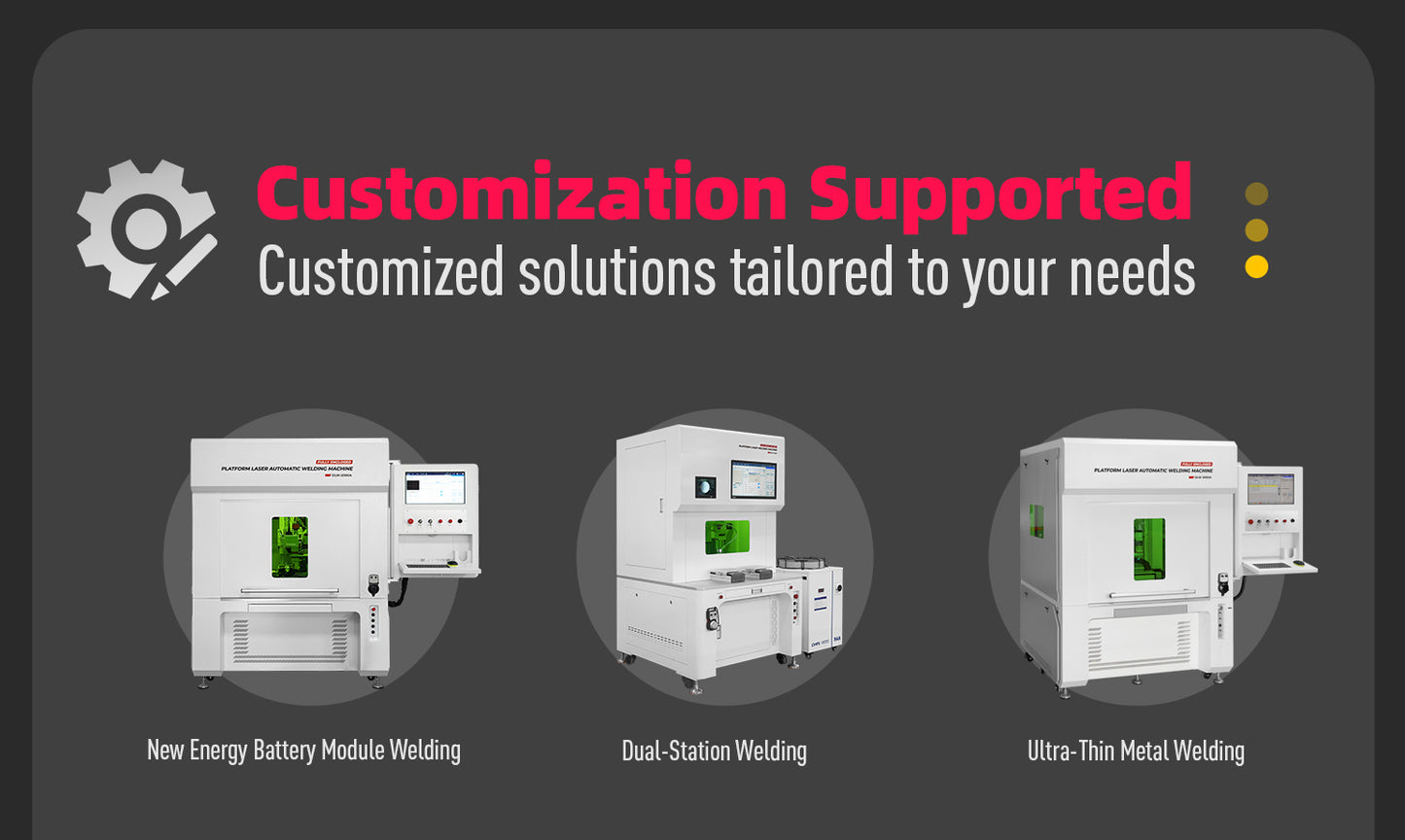 ZAC Custom Enclosed Platform Laser Welding Machine Tailored Automated Welding Solutions