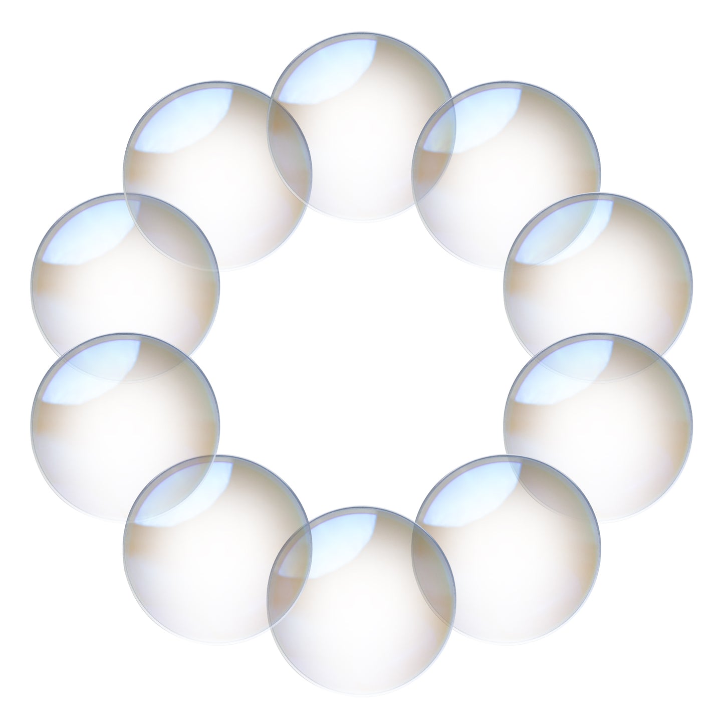 ZAC D32*2 Protective Lens for Laser Cleaner Diameter 32mm Thickness 2mm Quartz Material with Double-Sided Coating for SLC-B Series Laser Cleaning Machine