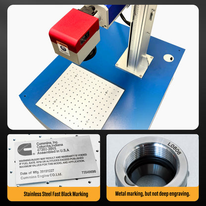 ZAC 300W GZ Laser Mopa Desktop Fiber Laser Engraver Laser Marking Machine for Metal Platic Gold Jewelry