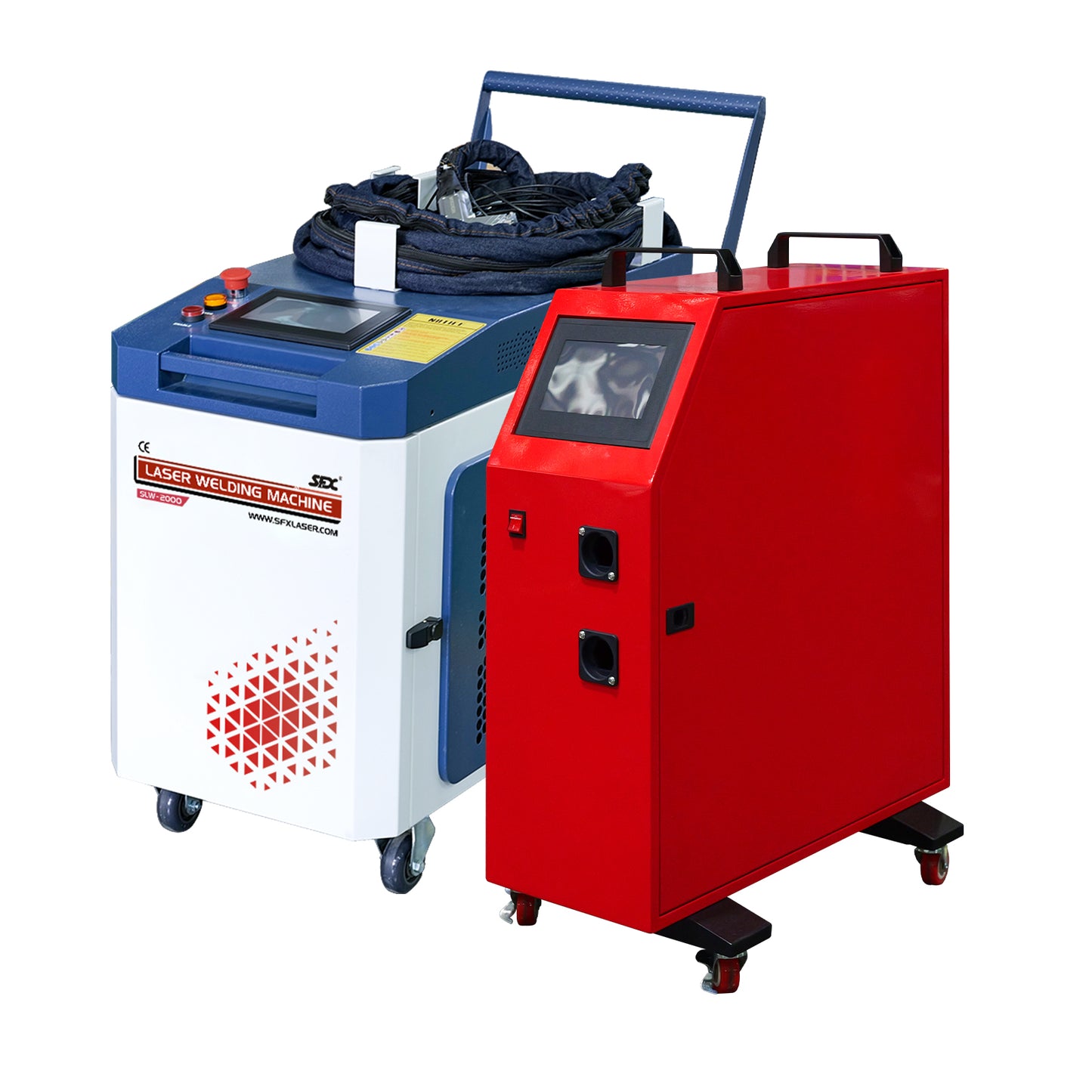 ZAC MAX 2 in 1 Handheld Portable Fiber Laser Welder 1500W/2000W/3000W Laser Welding Machine with Auto Wire Feeder