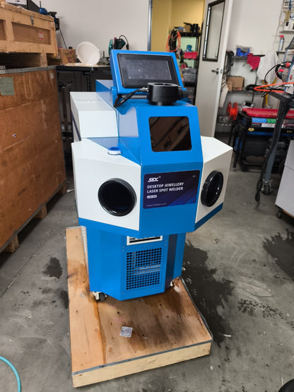 ZAC – soudeuse Laser pour bijoux, 200W, Machine à souder au Laser pour bijoux avec CCD, pour réparation de bijoux, or 24K, argent, platine