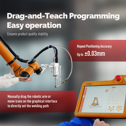 ZAC Laser Robotic Laser Welding Workstation 1500W 2000W 3000W Six-Axis Laser Welder with Robotic Arm