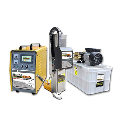 90% New Mobile Portable EDM Hole Drilling Machine 0.5-3mm EDM Punching Machine