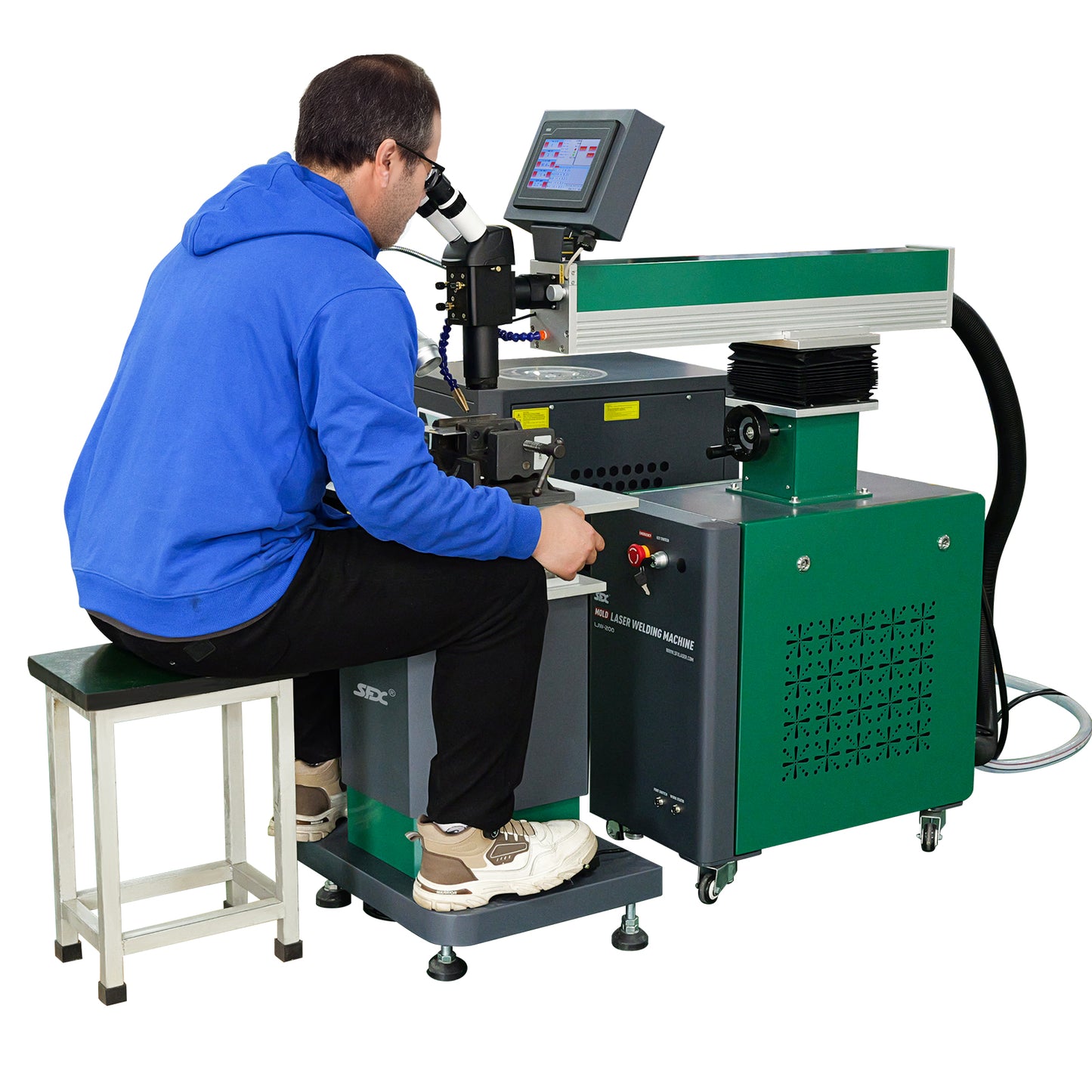 ZAC 200W 400W Mold Laser Welding Machine Mold Repair Laser Welder for Porosity Edge Breakag Overcut Processing